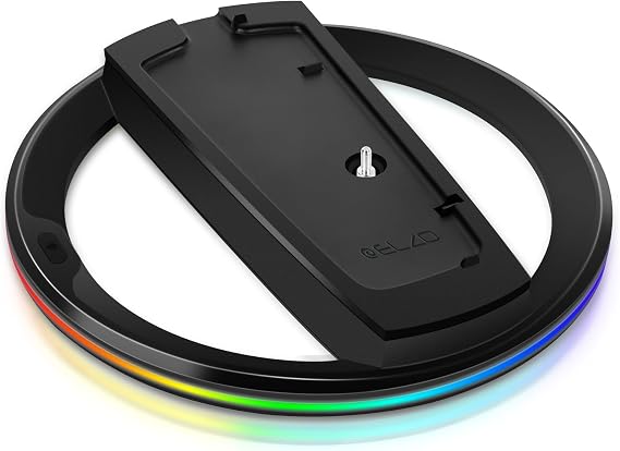 ELZO Vertical Stand for PS5 / PlayStation 5 Pro / PS5 Slim Consoles, Black