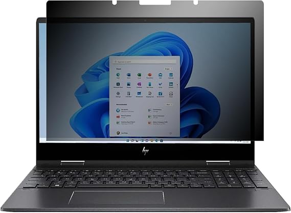 Privacy Screen Filter for HP Envy x360 2-in-1 Laptop (15.6 inch) Model: 15-ey 15-ew 15t-ew 15z-ey 15-ew0023dx 15-ew0013dx 15-ew0797nr 15-ey0013dx 15-ey0023dx 15-ey0000 15z-ey000 15t-ew000