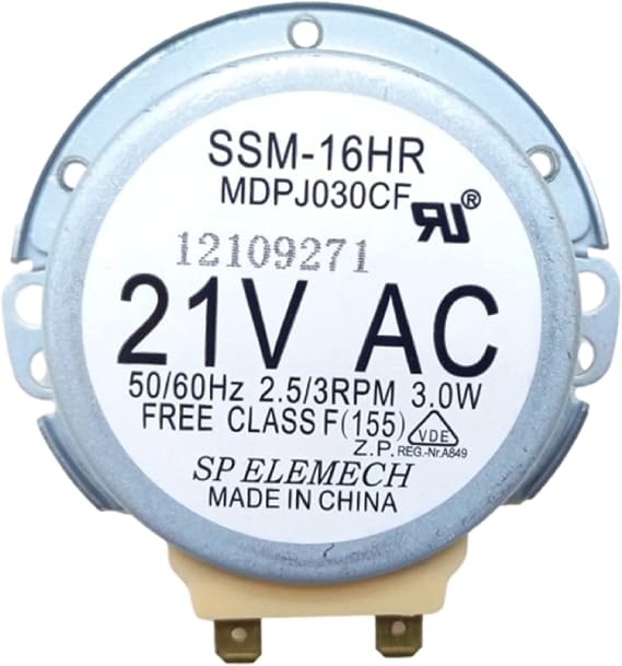 [GOODS-PRO] SSM-16HR MDPJ030CF (= MDPJ030BF Upgraded) Part No. DE31-10172C | MDPJ030CF (=MDPJ030BF Upgraded) Part DE31-10172C Turntable Motor for Samsung Microwave Oven - Genuine Manufacturer OEM Part