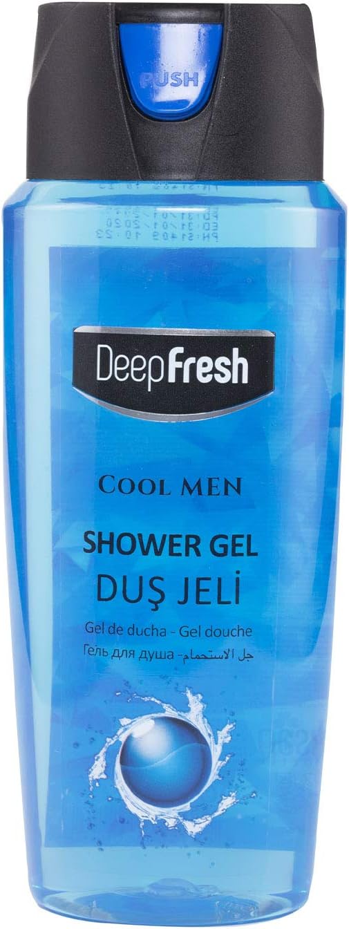 Deep Fresh Pratik Kapaklı Duş Jeli Cool Men (500 ml)