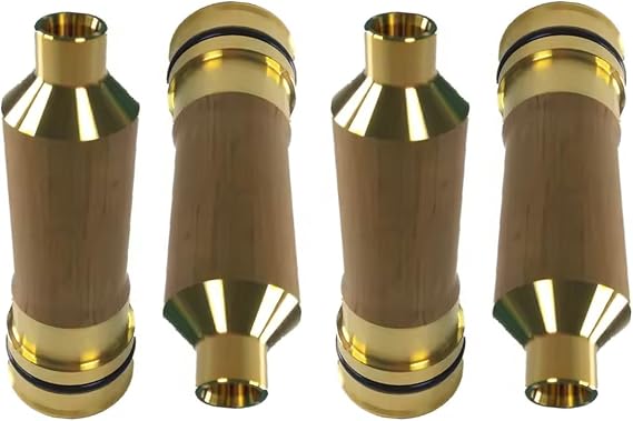 4PCS 8-97606661-0 8-98018462-0 8980184620 8976066610 Injector Sleeve wkomngga Suitable for Izusu 4HK1 Engine Hitachi ZX200-3 Excavator