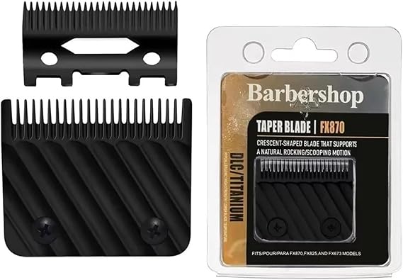 Replacement Blades Fit,Compatible For BaBylissPRO,Hair Clipper FX870,FXF880,FX810,FX825,FX673N,Compatible For Babyliss,Smooth Cutting(603 B)