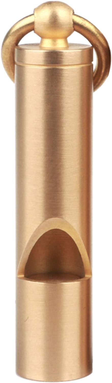 Brass Whistle Pet Bird Behavior Training Tool Professional Dog Whistle for Dog Parrot Training