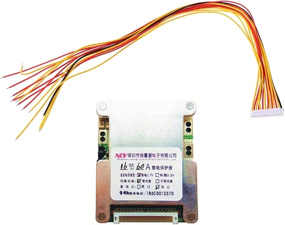 Upgrade Battery for Board 16S 60V 60A Li-ion Cell Battery for - PCB Board with Function