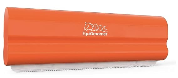 EquiGroomer 5-Inch Undercoat Deshedding Brush for Dogs & Cats, Orange