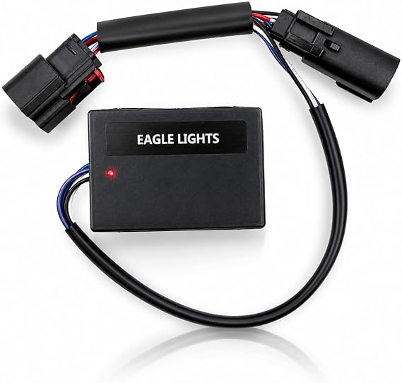Eagle Equalizer Plug and Play Load Equalizer and Stabilizer for 2010-2013 Harley Davidson Motorcycle Street Glide and Road Glide LED Turn Signals