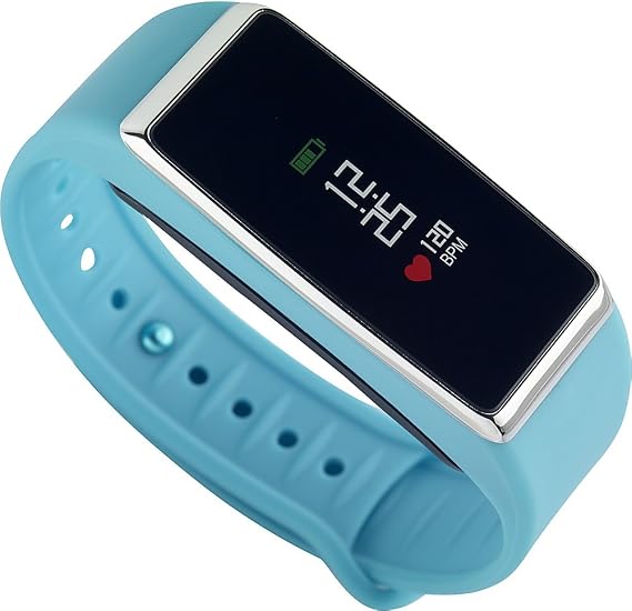 ZeFit2 Pulse Activity Tracker (Turquoise/Silver)