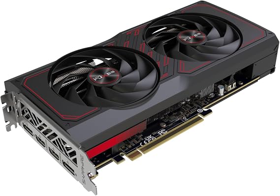 Sapphire Pulse AMD Radeon RX 7600 XT Gaming OC 16GB GDDR6 Dual HDMI/Dual DP