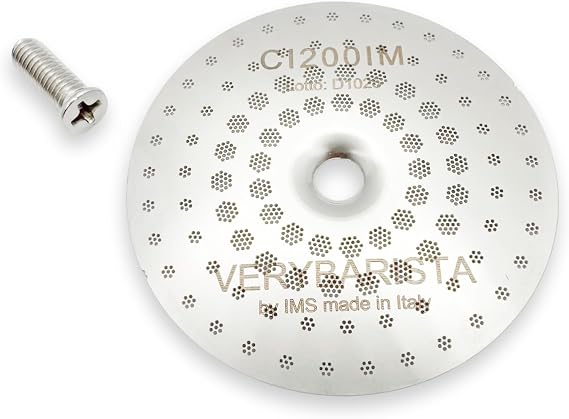 IMS Precision Shower Screen CI200IM with Custom Verybarista Design and Low Head Screw