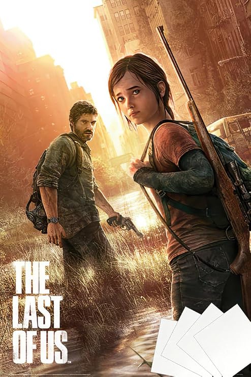 The Last of Us - Gaming Poster (Game Cover - Regular Style - Key Art) (Size 24" x 36") (Poster & Poster Strip Set)