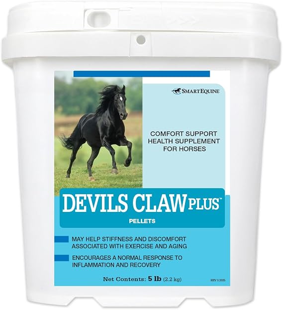 SmartEquine Devil's Claw Plus Pellets, 5 lb, 75 Servings