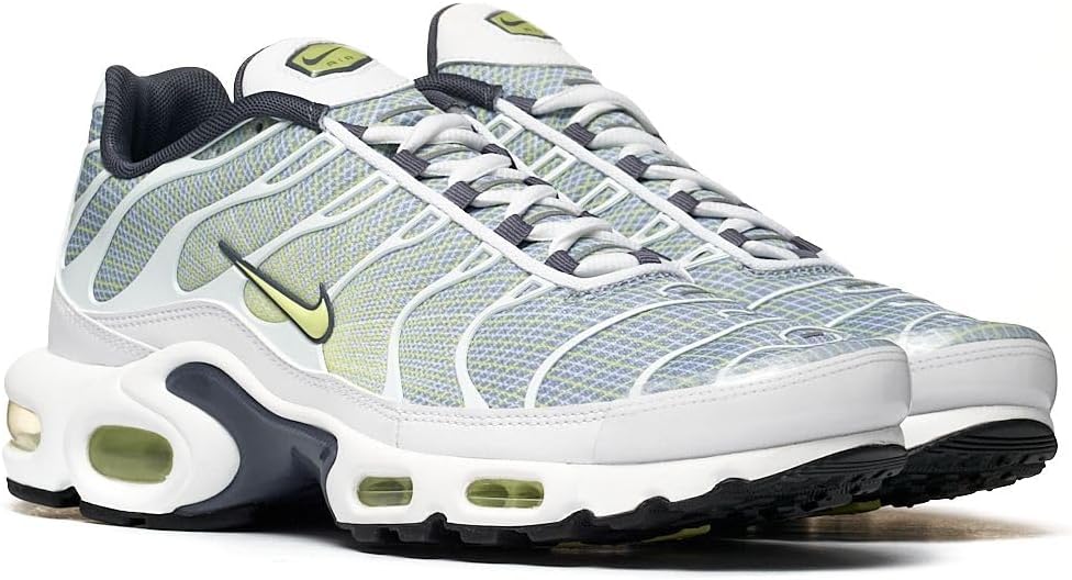 Nike Air Max Plus - Men's (Pebble Grey/Lime/Black)