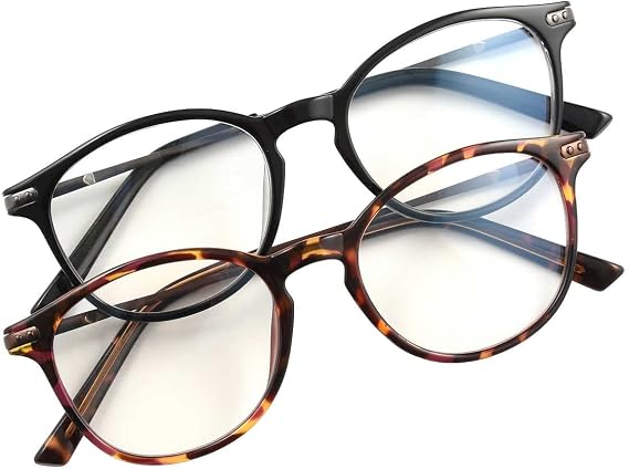 Reading Glasses Blue Light Blocking Glasses, Computer Readers for Women Men Anti Glare Eyeglasses