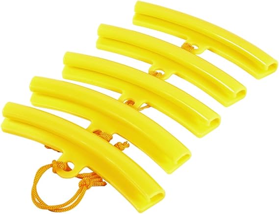 5pcs Wheel Rim Protector Set, Car Tire Changer Guard Rim Protector Tyre Wheel Changing Savers Tool(Yellow)