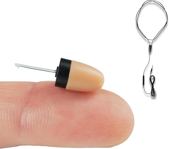 PingaOculto Hidden Spy Earphones Invisible Earpiece Exams (Vip Pro Mini)