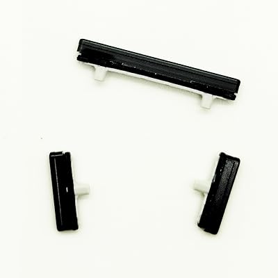 2X Power OnOff Volume Button Side Keys Replacement Compatible with Samsung Galaxy Note 9 Black