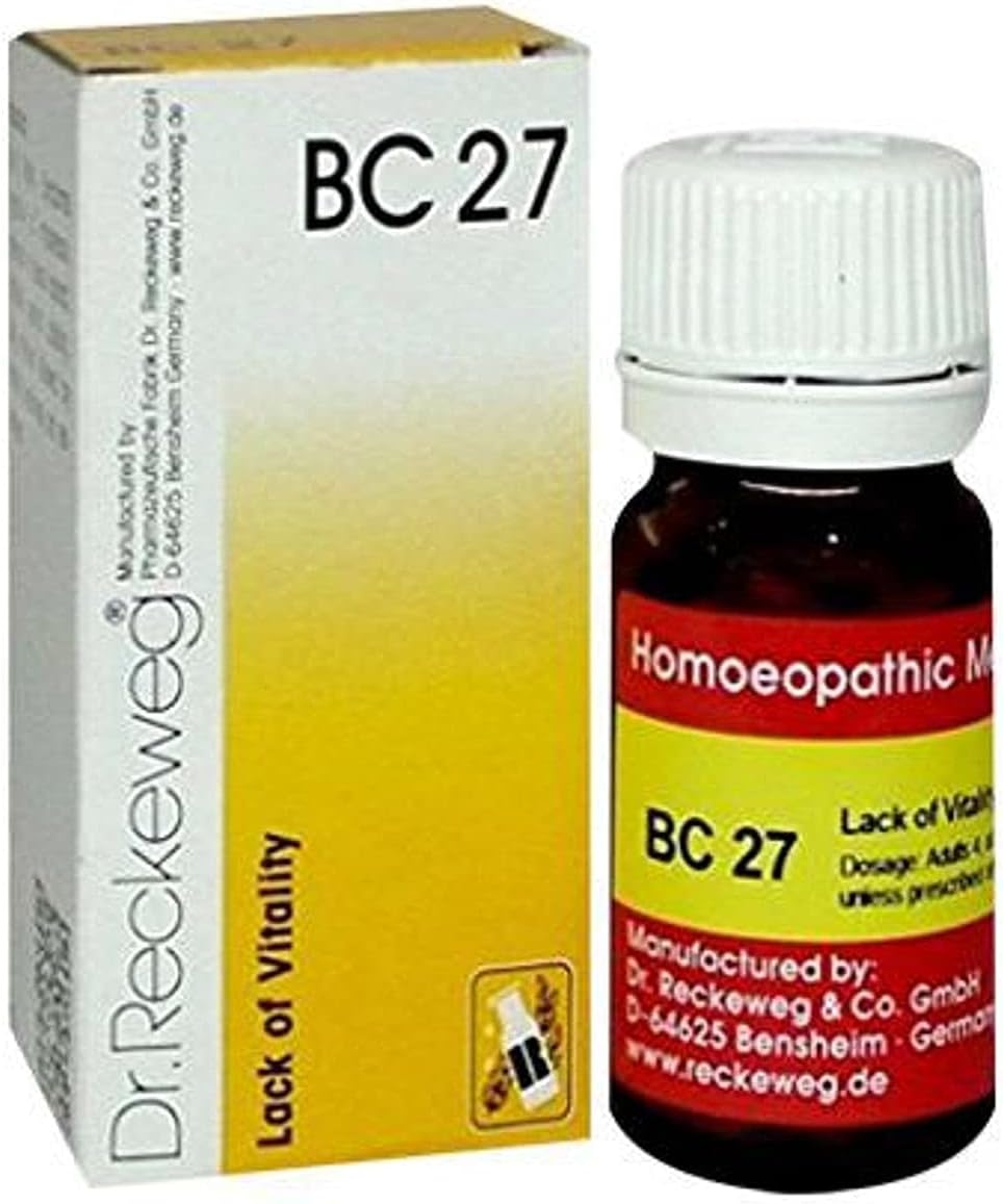 Dr. Reckeweg Bio-Combination 27 BC 27 Tablet - Bottle of 20 gm Biocombination Tablet