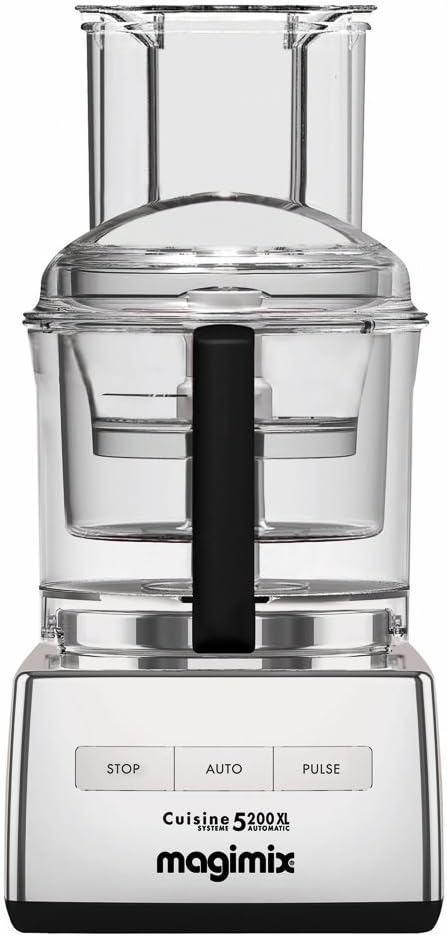 Magimix CS 5200 XL Premium Food Processor (Chrome, 11 kg, 210 mm, 260 mm)