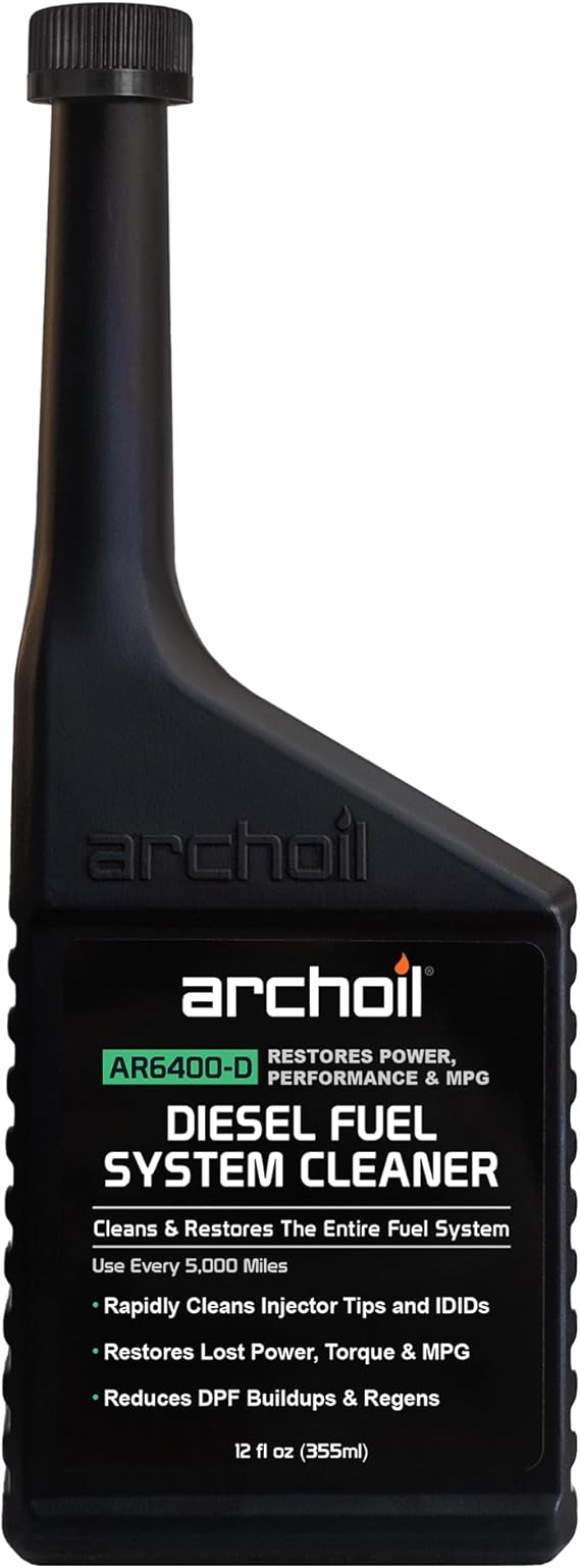 Archoil AR6400-D Diesel Fuel System Cleaner (12 oz) Deep Clean - Injector Cleaner, Turbo & DPF Deposit Control