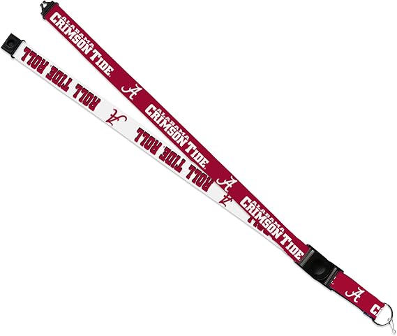 Rico Industries NCAA Teams 18" x 1" Premium Unisex-Adult Safety Breakaway Lanyard