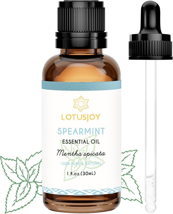 Spearmint Oil for Facial Hair, Skin, Diffuser, Room Spray, 1 Oz