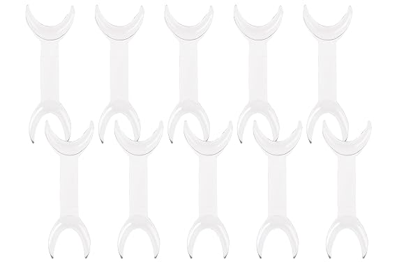 10pcs Large Dental Double-Headed T-Shape Intraoral Cheek Lip Retractor Openers