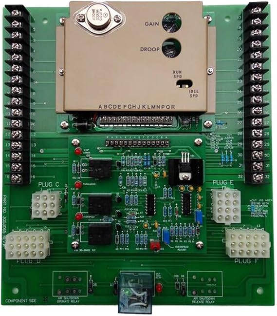 Normal Closed Generator Engine Speed Controller Set:Speed Control Unit 3044195 + Over Speed Board 3036453 + PCB 3053065