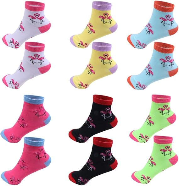 TZ Promise Women Ankle Low Cut Socks Lightweight Cotton Casual for Athletic Running Sox (6 Pack)