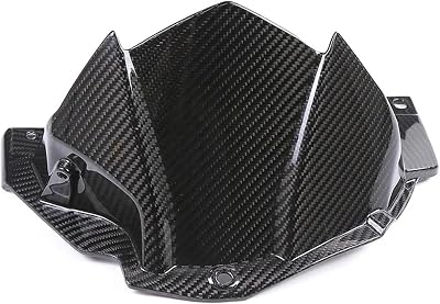 Compatible with Kawasaki Z H2 Z-H2 2021 2022 2023 3K Full Carbon Fiber Rear Fender Mudguard Hugger Motorcycle Accessories Fairing Kits Parts