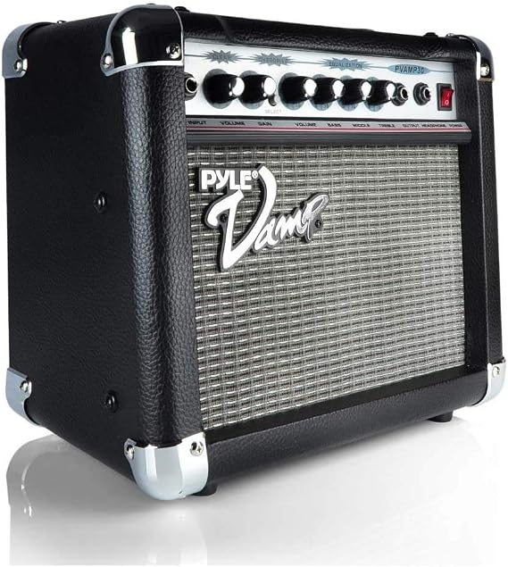 PYLE PVAMP30 30W Vamp-Series Amplifier with 3-Band EQ & Overdrive