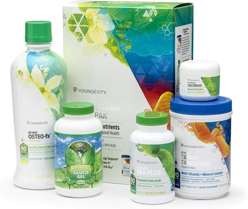 Youngevity Healthy Bone Pack for Bone Health, Energy and Daily Wellness