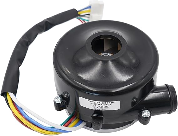 9250 DC 12V/24V Centrifugal Fan,Brushless Air Blower With Suction Up To 9.5Kpa For Machine - Powerful(12V Blower and Drive)