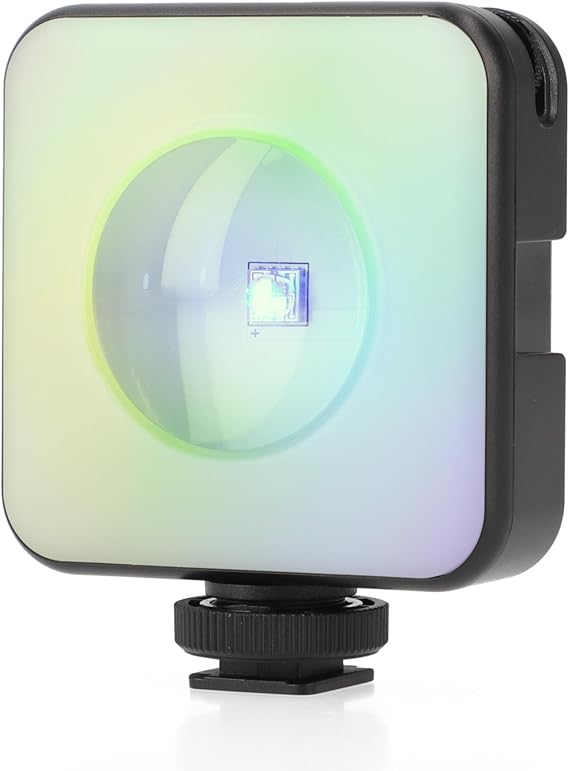ayex RGB LED ambiyans ışığı, 45 yüksek etkili ışık boncuğu, 2000 mAh pil, Type-C üzerinden şarj edilebilir, Ambiance Light W-S6