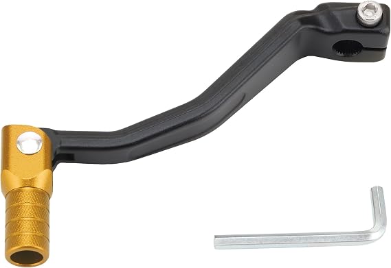 GOOFIT Gold Gear Shift Lever Aluminum Alloy Shift Foldable Foot Shifter Replacement for CRF300L CRF250L Rally CRF 300L L 250M TRANSALP 600 650 XL650V XL600V