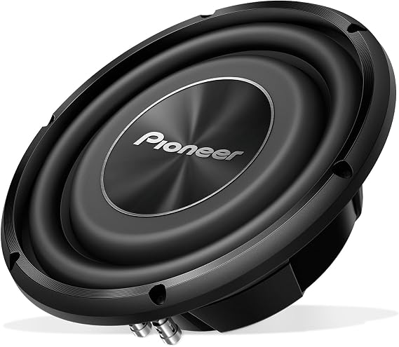 Pioneer A-Series TS-A2500LS4 Shallow Mount 10" Subwoofer, 1200W Max