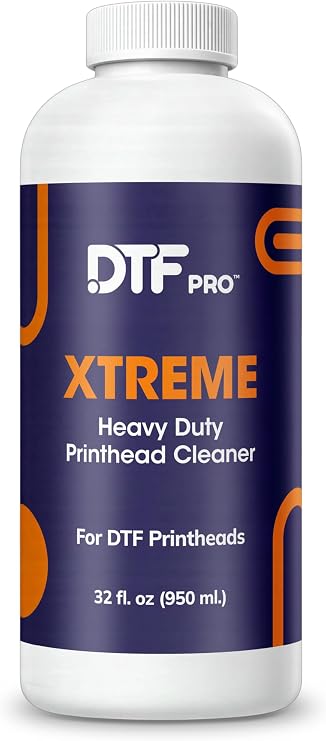 DTF Xtreme Printhead Cleaning Solution for use in i3200, i1600, XP 600, L 1800, 1390 Models 32oz (950ml)