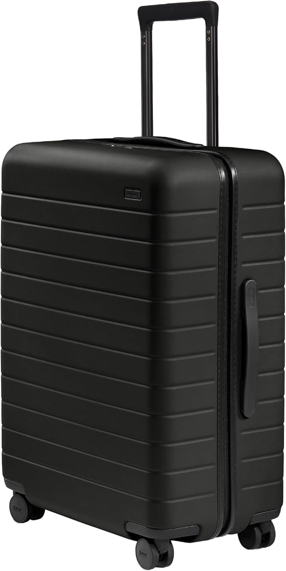 Away Medium Checked Luggage, 26-inch Lightweight Hardside Spinner Suitcase