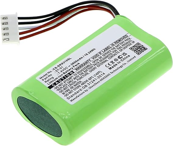 Speaker Battery for Sony SRS-X3 SRS-XB2 SRS-XB20 ST-01