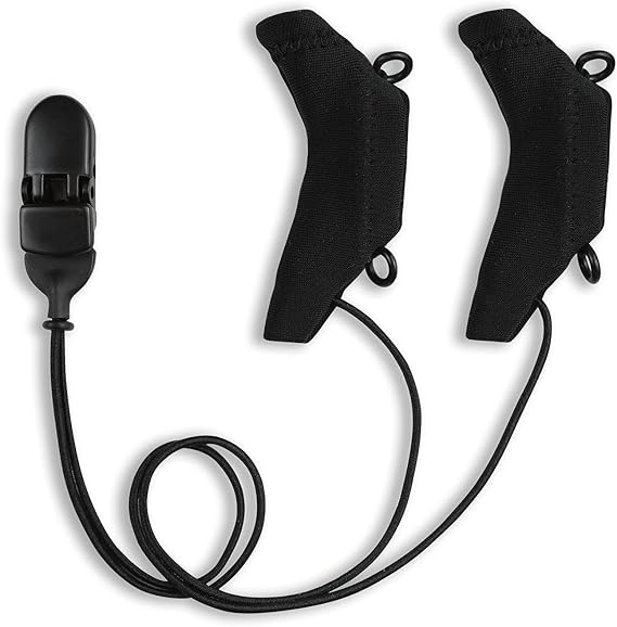 Ear Gear Cochlear M1 Corded Eyeglasses Protect Implants from Dirt, Sweat, Moisture, Loss, Wind Fits Nucleus 7, Opus 2, Medel Sonnet and AB Naida Processors