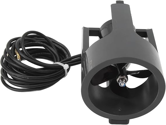 Pongnas Underwater Thruster, 4T PRO Waterproof Underwater Thruster High Work Efficiency Powerful Thrust for Fishing Bait Boat (CCW), Pongnasxghoya9q02-12