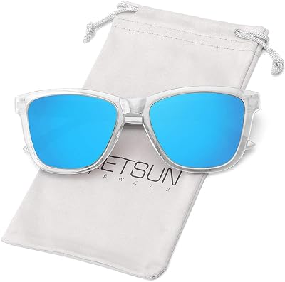 MEETSUN Polarized Sunglasses for Women Men Trendy Classic Retro Designer Style