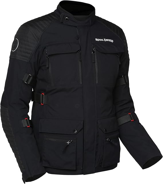 Royal Enfield Nirvik Men's Riding Jacket, Motorcycle Full Body Protective Gear, Armored Touring & Adventure Biker Jacket