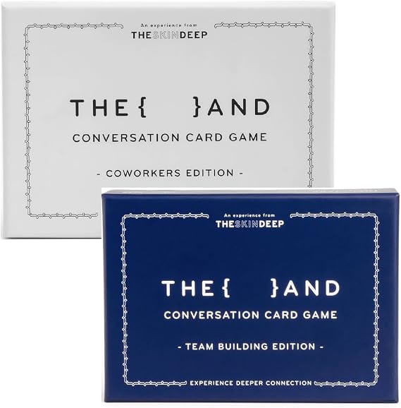 {THE AND} Coworkers and Team Building Editions Bundle - 398 Questions to Get to Know Your Coworkers and Build Team Chemistry - Ice Breaker and Team Bonding by The Skin Deep