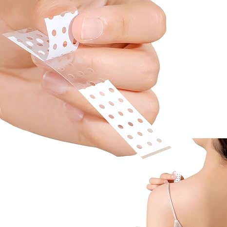 AITOLY Double-Sided Fashion Tape for Garments, hemlines and necklines, Dress Tape for Closet malfunctions, Skin-Friendly and Non-irritating, Two Models(60pc)