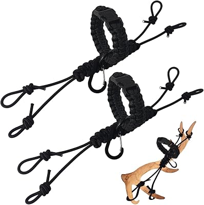 2PCS Deer Call Silencer, Black Rack Rattling Antlers Silencer, Rattling Antlers Silent, Deer Rattlers for Hunting