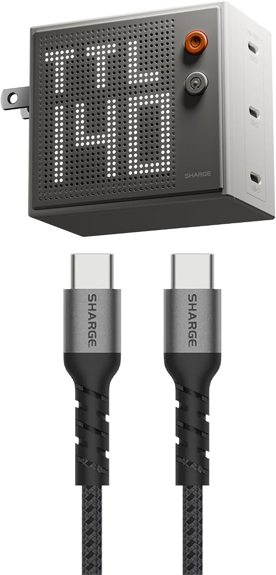 Pixel 140 Fast GaN Charger& 240W Max USB C Cable Bundle