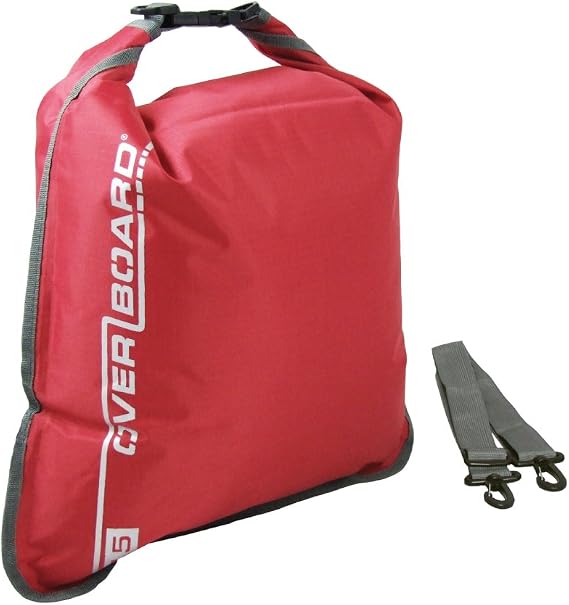 OverBoardオーバーボード ドライフラットバッグ 15L レッド