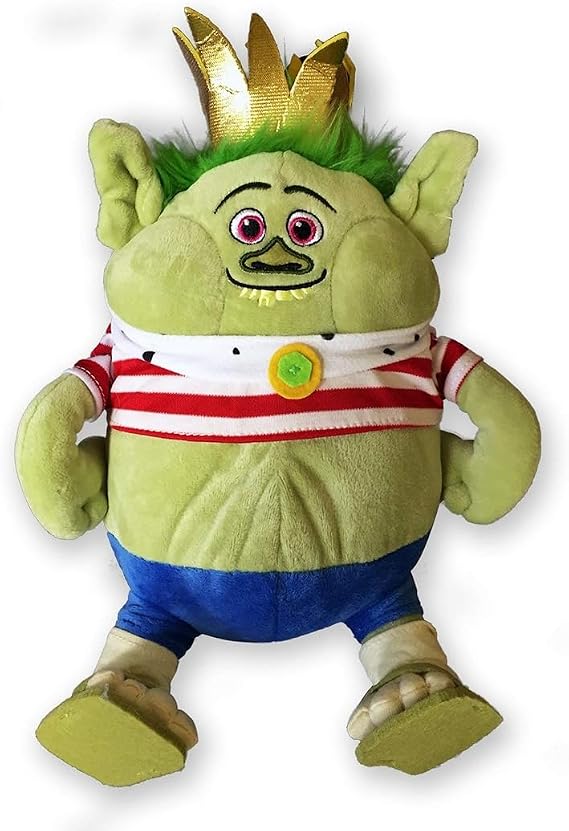 KING GRISTLE Baby BERGEN Plush 12'' 30cm from TROLLS Movie - ORIGINAL Dreamworks