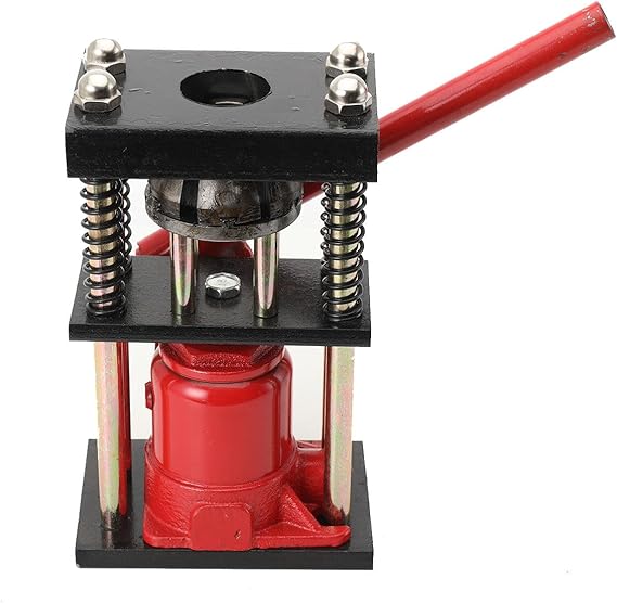 Manual Hydraulic Bottle Jack Hose Crimper 6 Tons 6 Teeth Hose Pressing Hydraulic Clamping Tools Hydraulic Hand Tool For Crimping 0.51-0.79(13-20 mm) PVC Rubber Hose