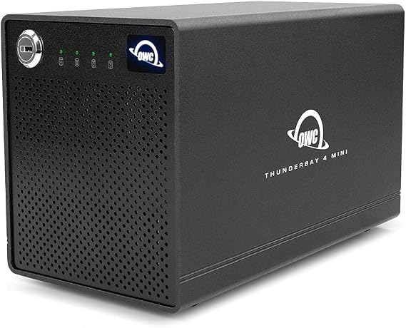 OWC ThunderBay 4 mini 16TB Thunderbolt 2 RAID Storage Solution